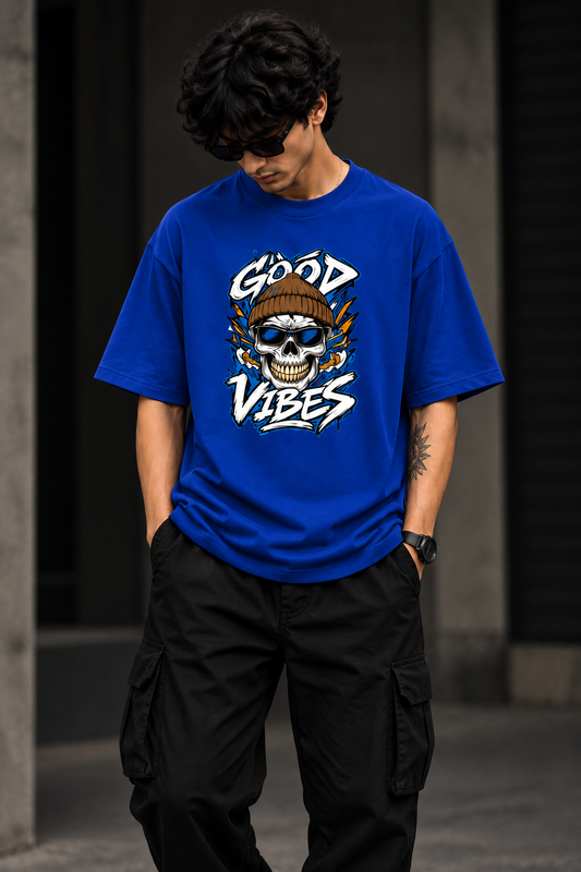Good Vibes Premium Oversize T-shirt|Zenvibe