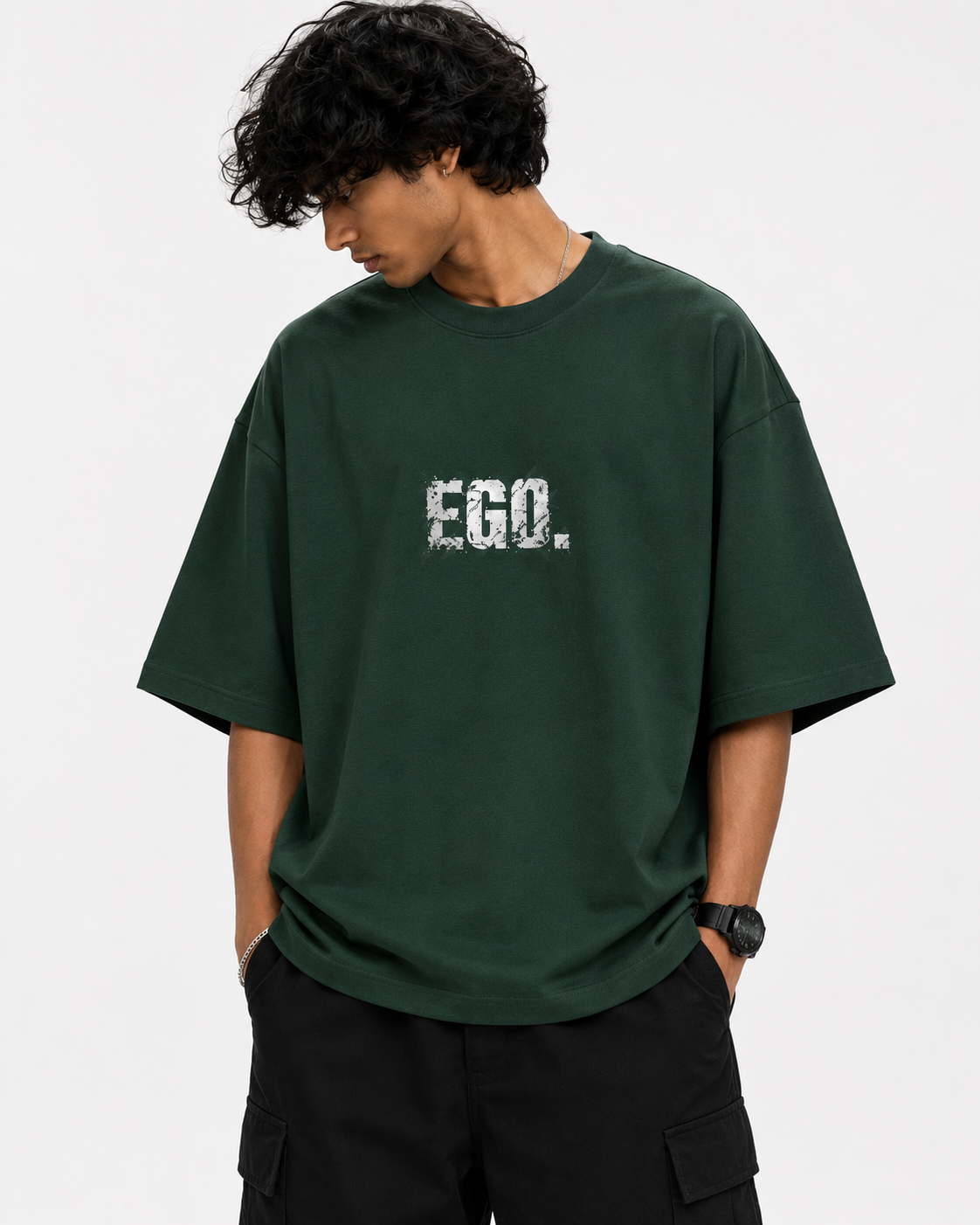 EGO OVERSIZE PREMIUM T-SHIRT|ZENVIBE