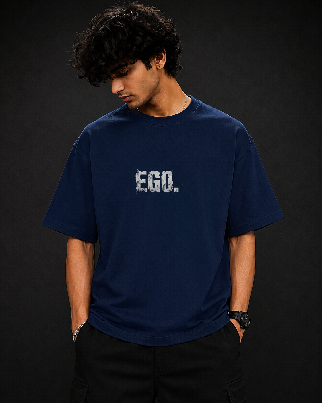 EGO OVERSIZE PREMIUM T-SHIRT|ZENVIBE