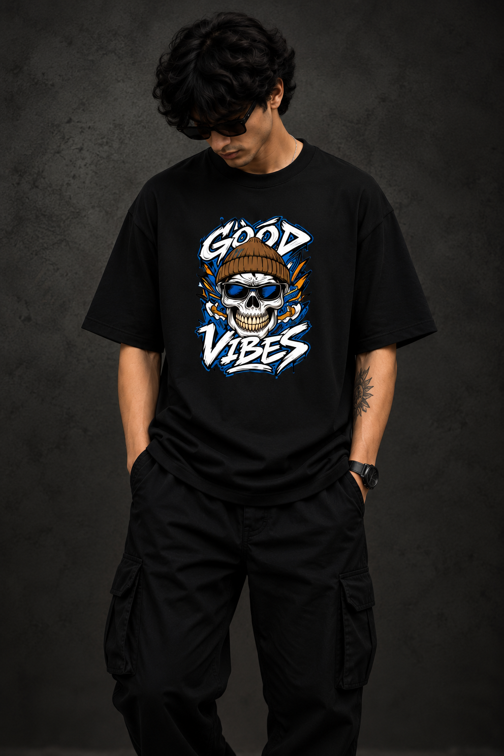 Good Vibes Premium Oversize T-shirt|Zenvibe