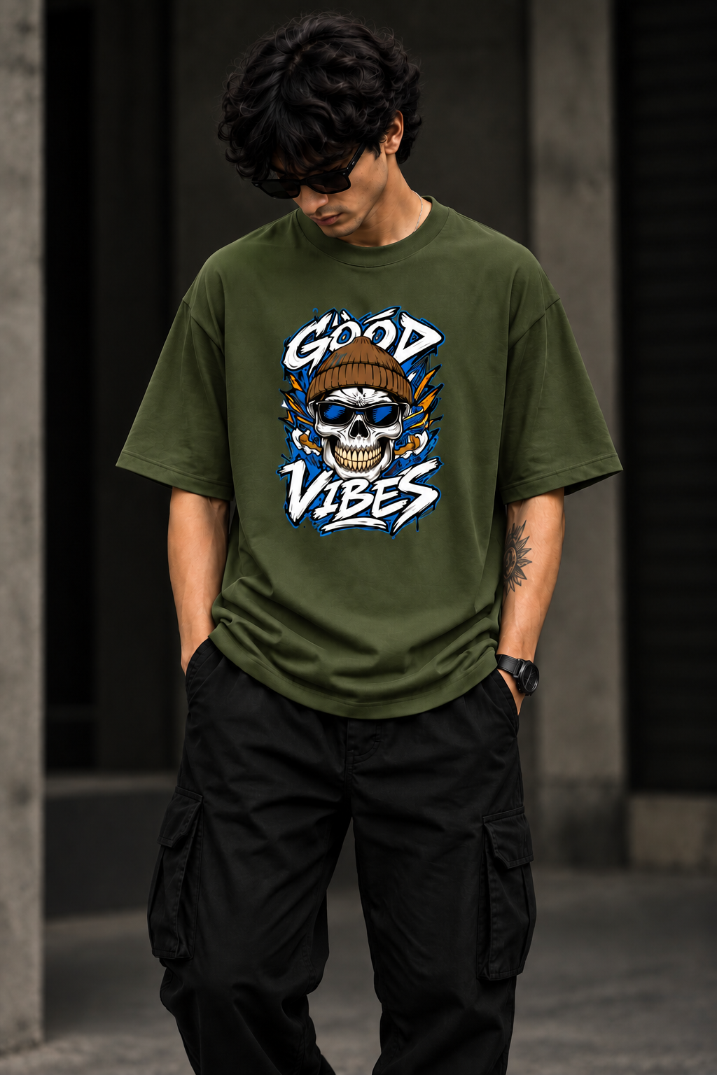 Good Vibes Premium Oversize T-shirt|Zenvibe